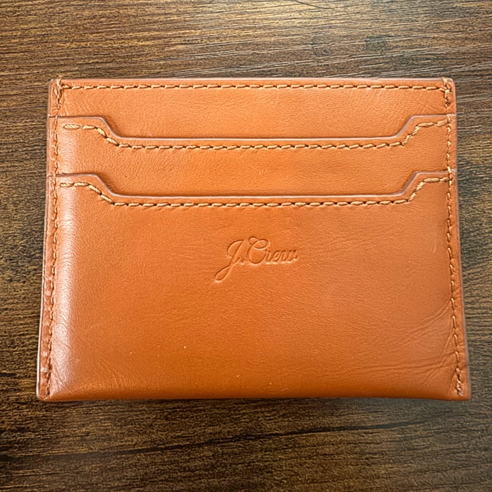 J. Crew Double-Sided Cardholder